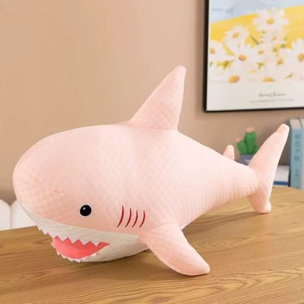 Ice Bead Shark Plush Toy Cushion Bed Back Pillow Large Size Doll Aquarium Gift