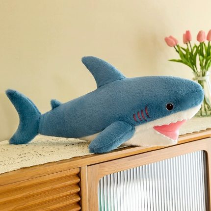 Creative Shark Plush Toy Sleeping Pillow Birthday Gift Large Size Cushion Doll