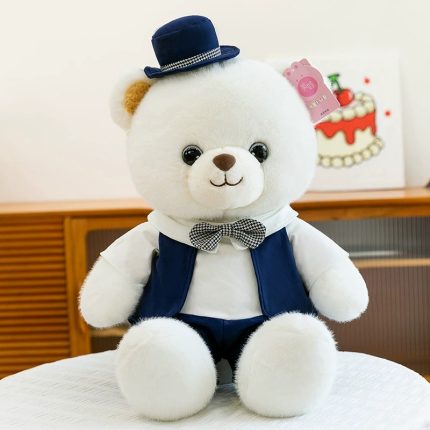 New Style Teddy Bear Plush Toy Cute Panda Doll for Girls Hugging Bear Wedding Bear Kids Toy